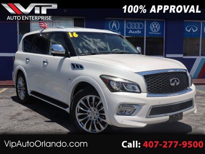 Used 2016 INFINITI QX80 4WD w/ Deluxe Technology Package