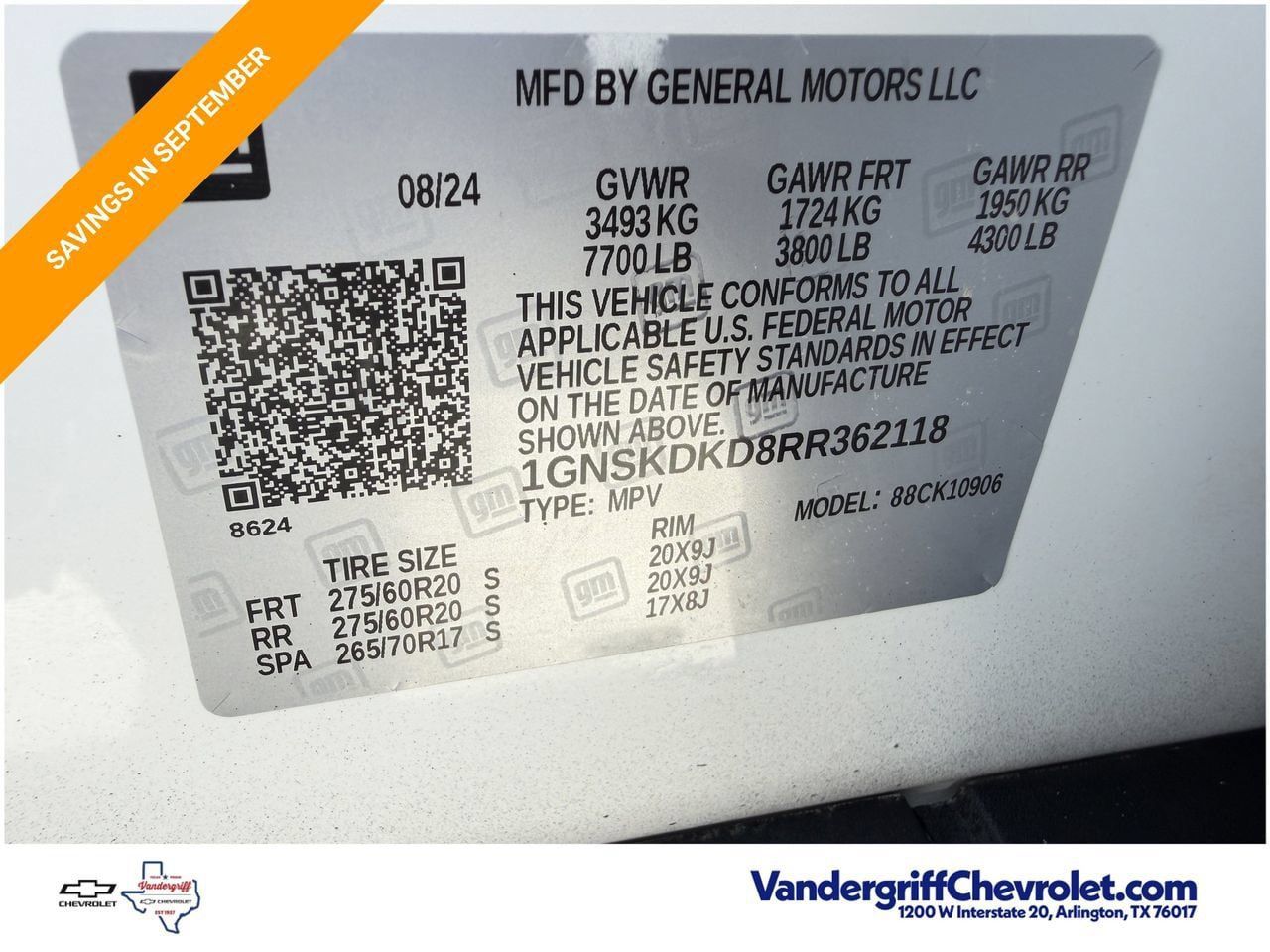 Certified 2024 Chevrolet Suburban Z71 w/ Luxury Package AWD/4WD image 31