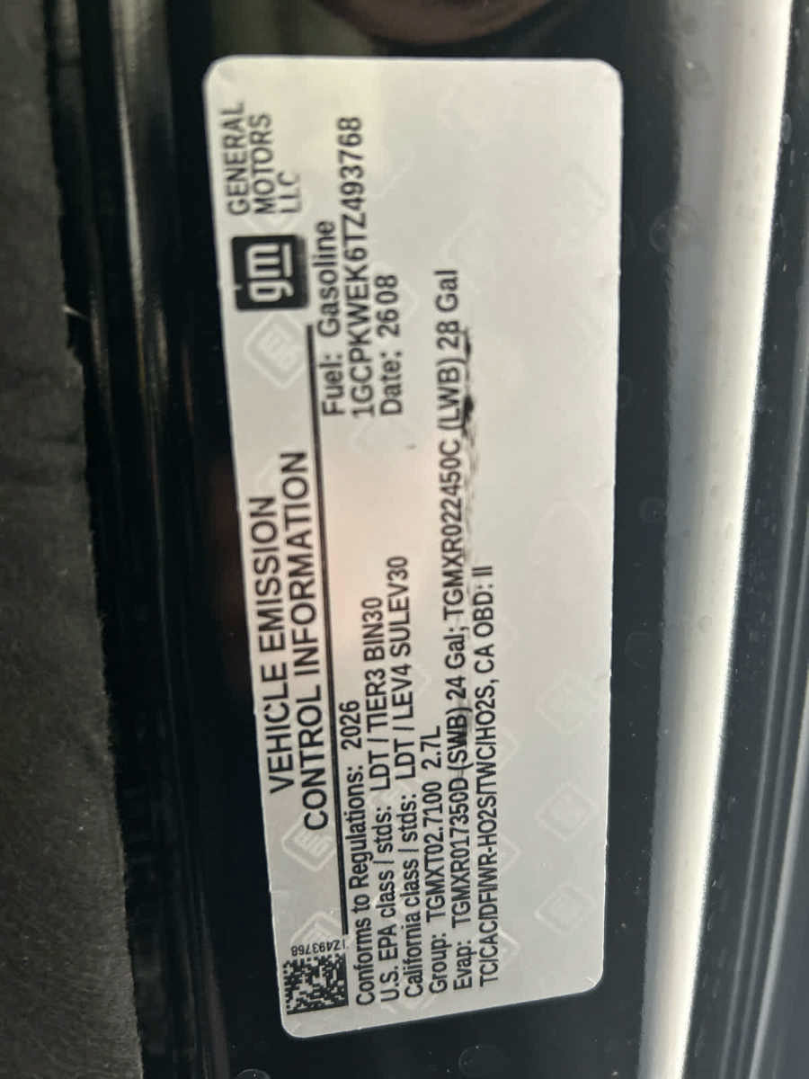 New 2026 Chevrolet Silverado 1500 RST w/ RST Select Package AWD/4WD image 29