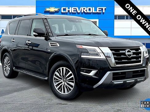 Used 2022 Nissan Armada SL w/ Captain's Chairs Package image 1