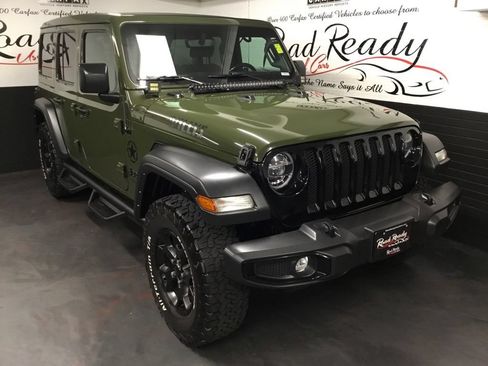 Used 2021 Jeep Wrangler Unlimited Sport AWD/4WD image 2