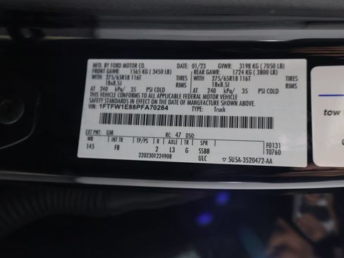 Used 2023 Ford F150 XLT w/ Equipment Group 302A High AWD/4WD image 47