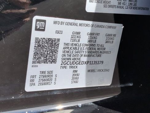 Certified 2023 Chevrolet Silverado 1500 LTZ image 32