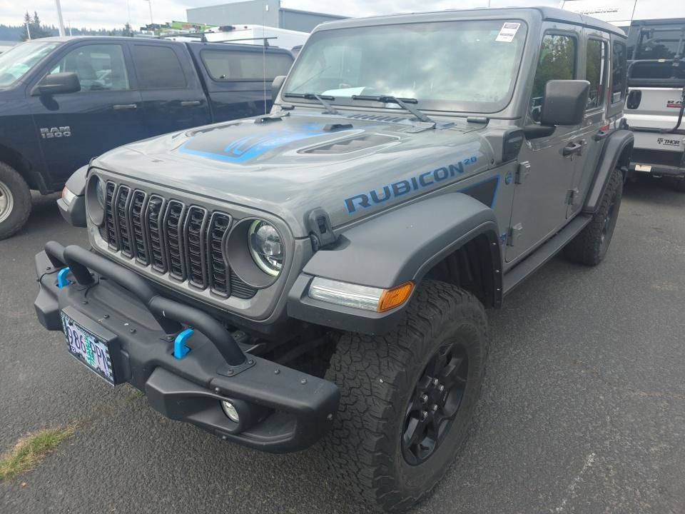Used 2023 Jeep Wrangler Unlimited Rubicon 4xe AWD/4WD image 1