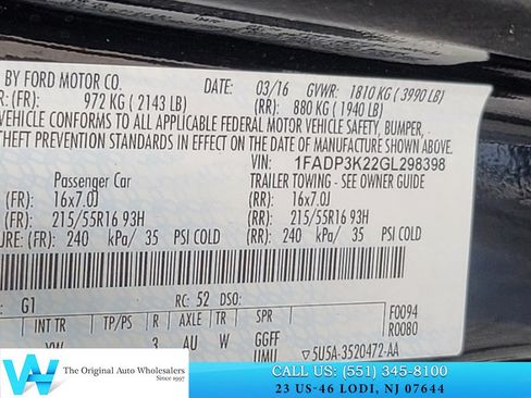 Used 2016 Ford Focus SE FWD image 26