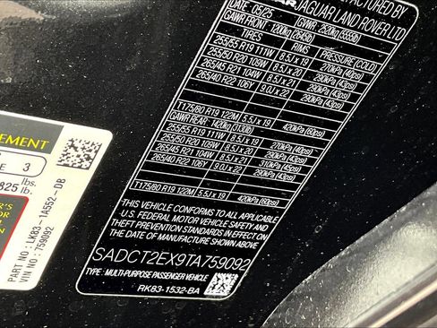 New 2026 Jaguar F-PACE R-Dynamic S image 13