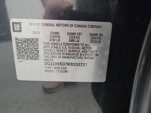 Used 2019 Chevrolet Impala Premier FWD image 33