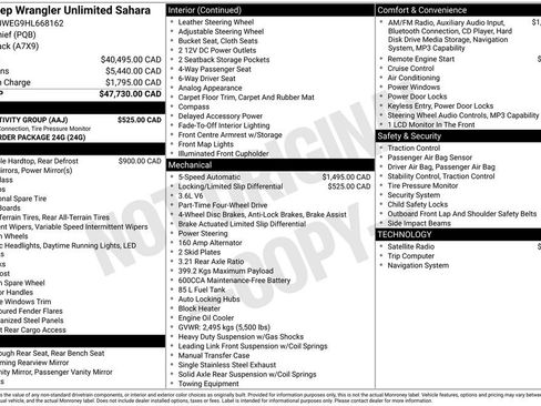Used 2017 Jeep Wrangler Unlimited Sahara w/ Connectivity Group image 23