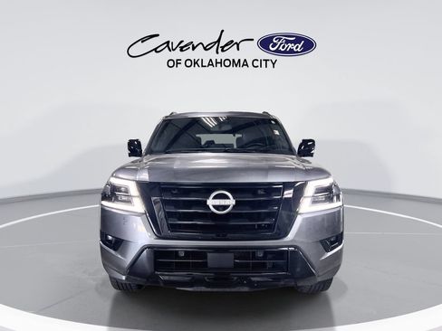 Used 2023 Nissan Armada SL w/ Midnight Edition Package RWD image 3