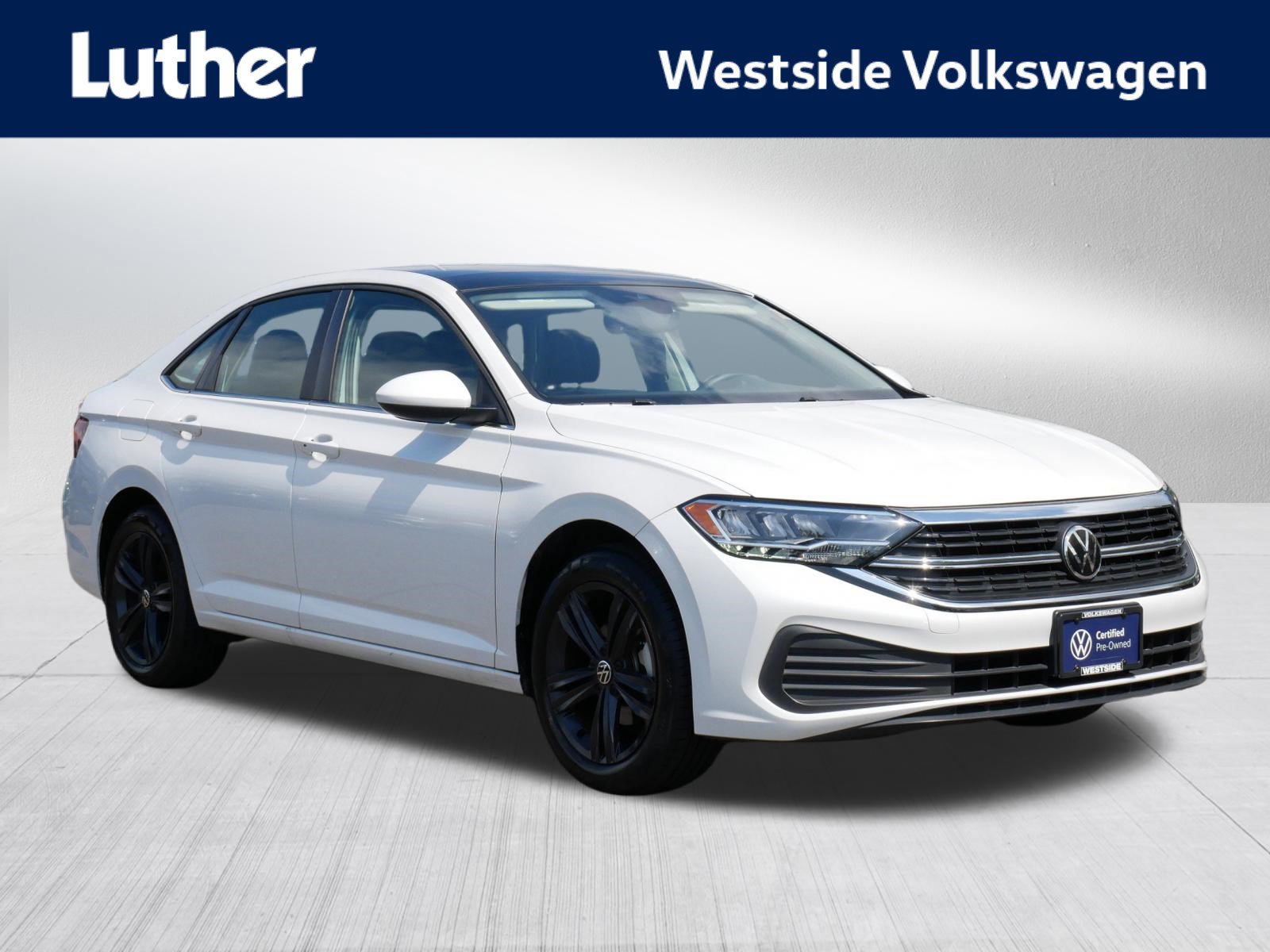 Certified 2023 Volkswagen Jetta SE w/ Panoramic Sunroof Package FWD image 1