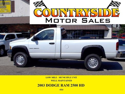 Used 2003 Dodge Ram 2500 Truck ST AWD/4WD image 1