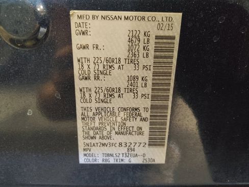 Used 2015 Nissan Rogue SL w/ SL Premium Package image 33