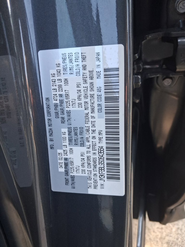 Used 2025 MAZDA CX-5 AWD 2.5 S w/ Select Package image 3