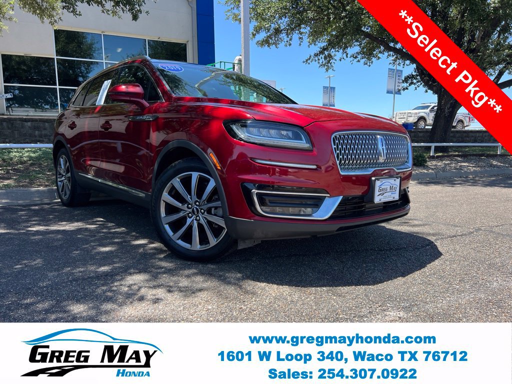 Used 2019 Lincoln Nautilus Select w/ Cargo Utility Package FWD image 1