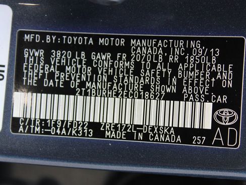 Used 2014 Toyota Corolla S image 17