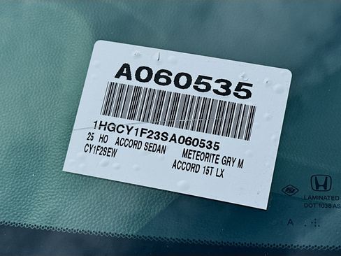 New 2025 Honda Accord LX image 25