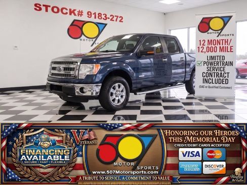 Used 2014 Ford F150 XLT w/ Equipment Group 302A Luxury AWD/4WD image 1