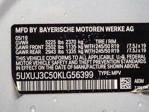 Used 2019 BMW X4 xDrive30i w/ Convenience Package image 22