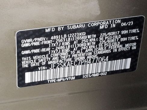 Certified 2023 Subaru Forester Premium image 38