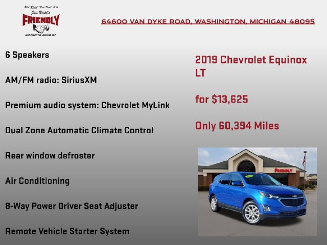 Used 2019 Chevrolet Equinox LT FWD image 20