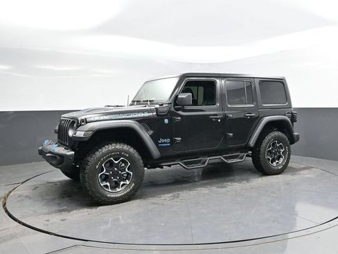 Used 2022 Jeep Wrangler Unlimited Rubicon 4xe w/ Steel Bumper Group AWD/4WD image 8