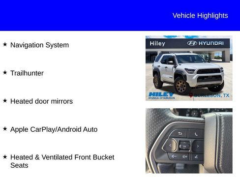 Used 2025 Toyota 4Runner Trailhunter AWD/4WD image 9
