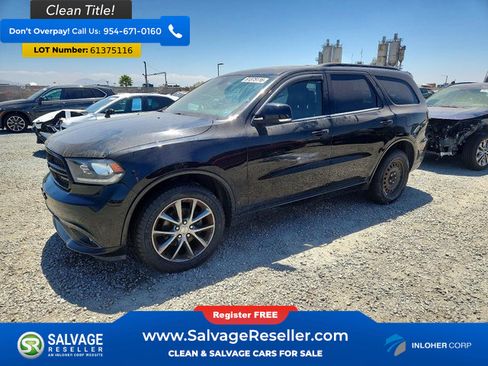Used 2017 Dodge Durango GT w/ Premium Group AWD/4WD image 1