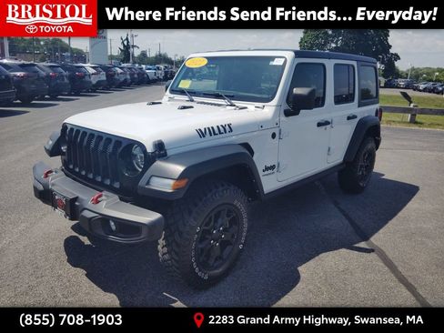Used 2022 Jeep Wrangler Unlimited Sport AWD/4WD image 3
