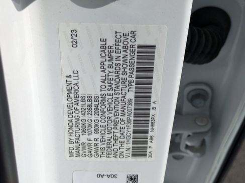 Used 2023 Honda Accord EX image 36