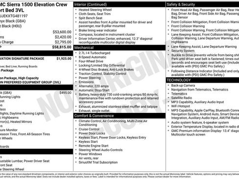 New 2026 GMC Sierra 1500 Elevation AWD/4WD image 3