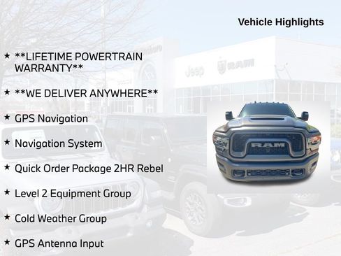 Used 2024 RAM 2500 Rebel w/ Level 2 Equipment Group AWD/4WD image 5