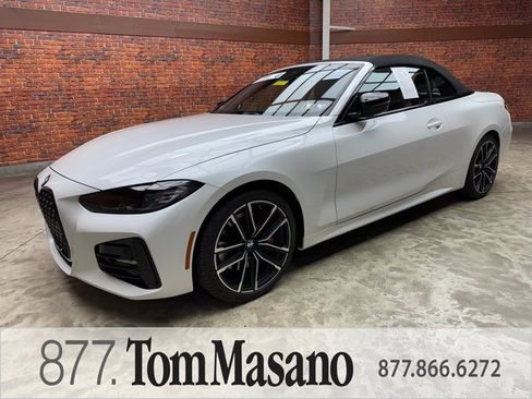Certified 2023 BMW 430i xDrive Convertible w/ M Sport Package image 1