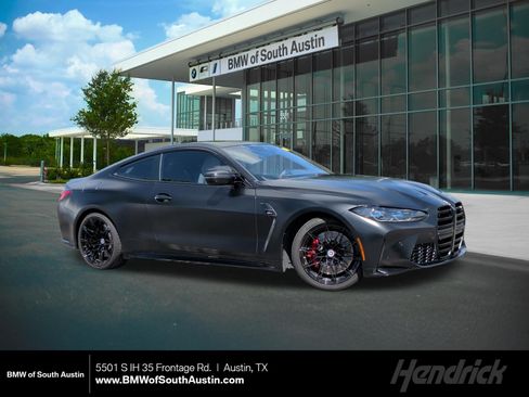 Used 2022 BMW M4 Coupe w/ Executive Package RWD image 1