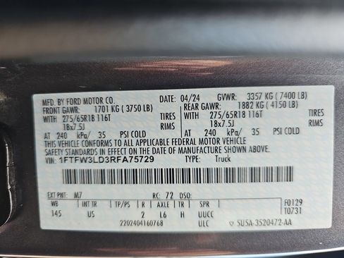 Used 2024 Ford F150 XLT w/ Mobile Office Package image 44