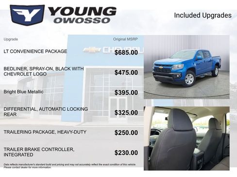 Certified 2022 Chevrolet Colorado LT w/ LT Convenience Package AWD/4WD image 4