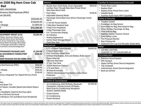 Used 2022 RAM 2500 Big Horn w/ Level A Equipment Group image 4