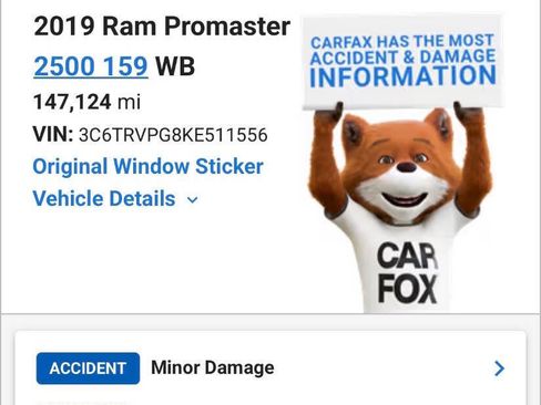 Used 2019 RAM ProMaster 2500 FWD image 97