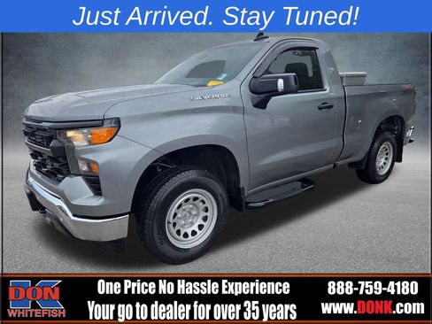 Used 2025 Chevrolet Silverado 1500 W/T w/ WT Safety Package AWD/4WD image 3