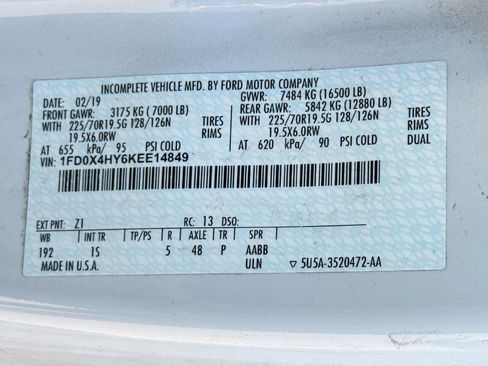 Used 2019 Ford F450 XL w/ XL Value Package image 11