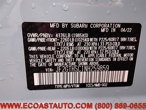 Used 2022 Subaru Crosstrek 2.5i Sport w/ Moonroof Package image 20