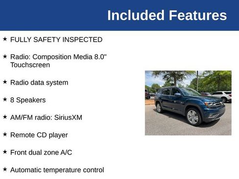 Used 2019 Volkswagen Atlas SE FWD image 5