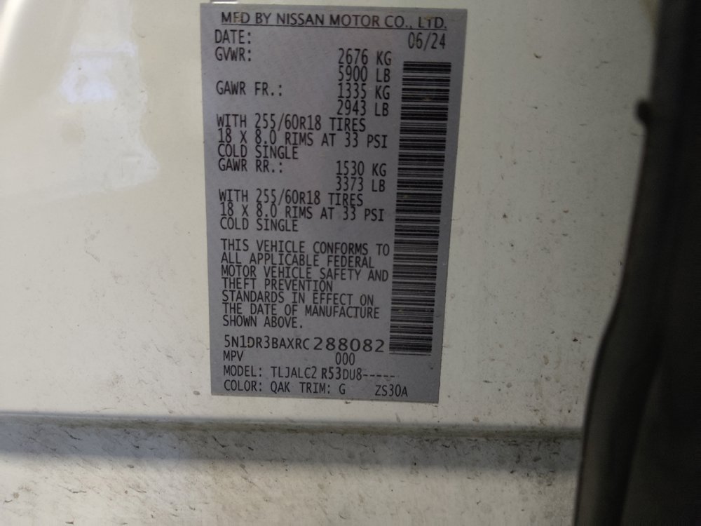 Used 2024 Nissan Pathfinder SV FWD image 33