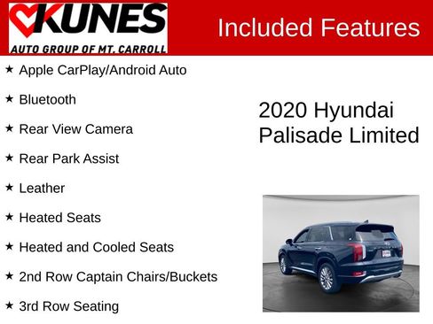 Used 2020 Hyundai Palisade Limited AWD/4WD image 3