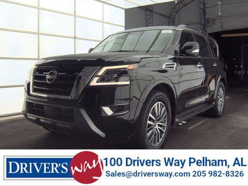 Used 2023 Nissan Armada SL w/ Captain's Chairs Package RWD image 1