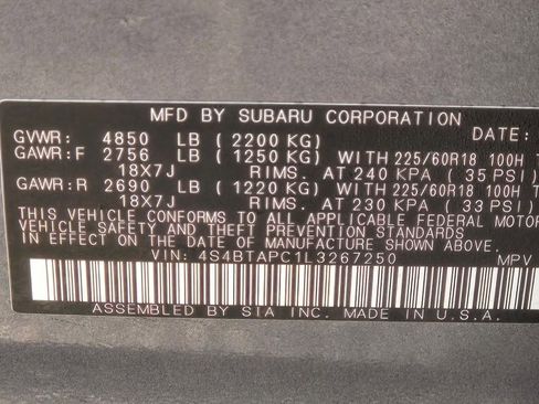 Used 2020 Subaru Outback Touring w/ Popular Package #2 image 22