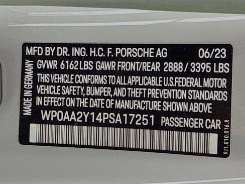 Certified 2023 Porsche Taycan RWD image 12