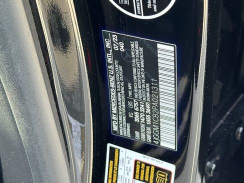 Certified 2023 Mercedes-Benz EQE 350+ 4MATIC SUV image 30