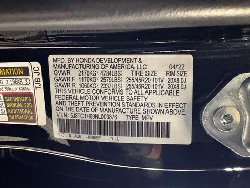 Certified 2022 Acura RDX A-Spec FWD image 23