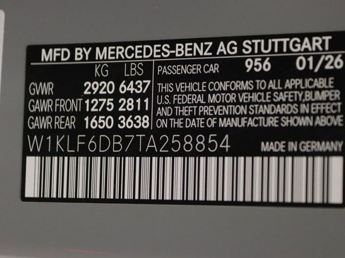 New 2026 Mercedes-Benz E 53 AMG e 4MATIC Sedan image 11