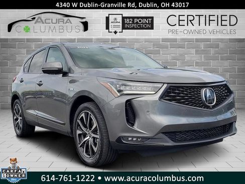 Certified 2023 Acura RDX A-Spec AWD/4WD image 1